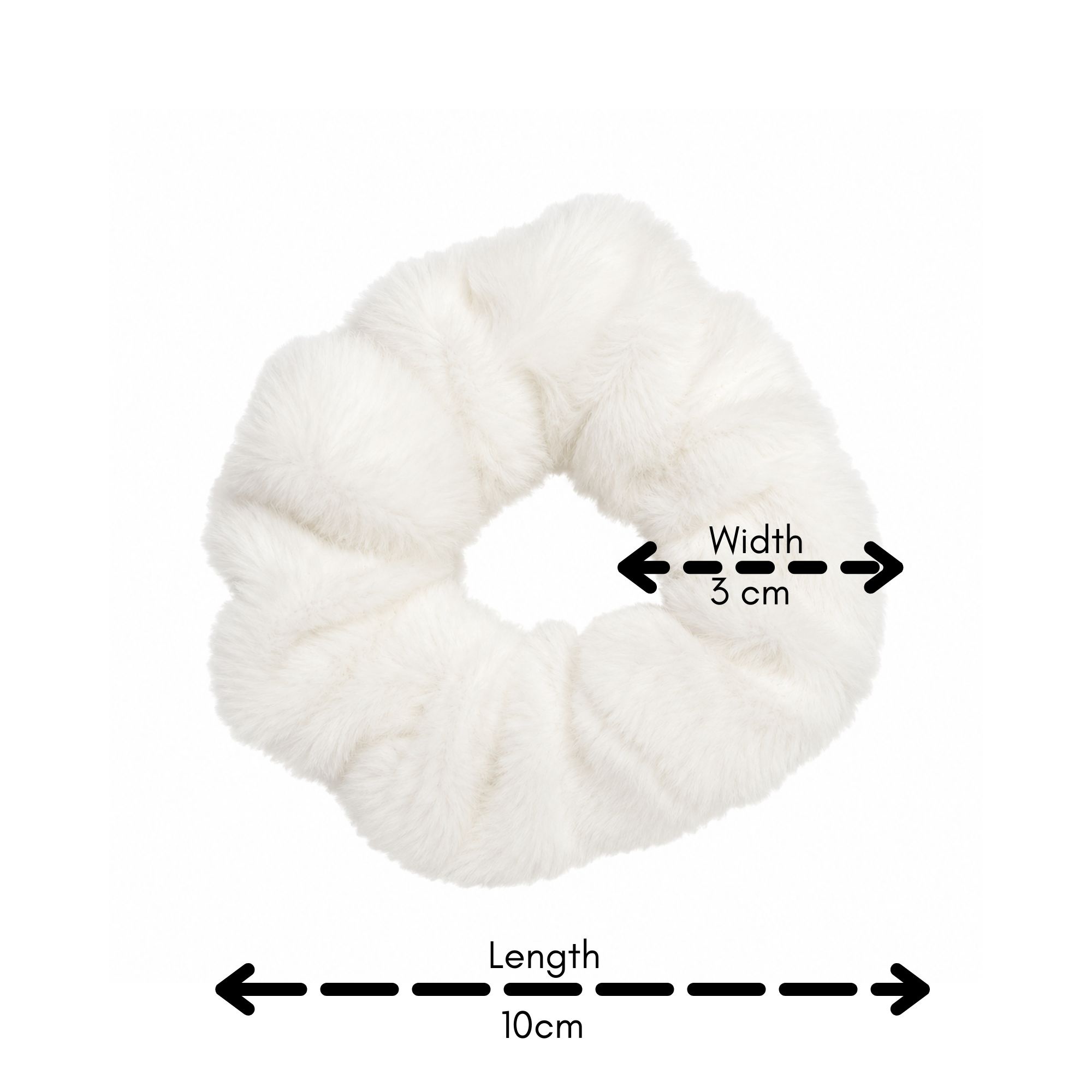APN-0169 SOFT PLUSH PONYTAIL 10CM