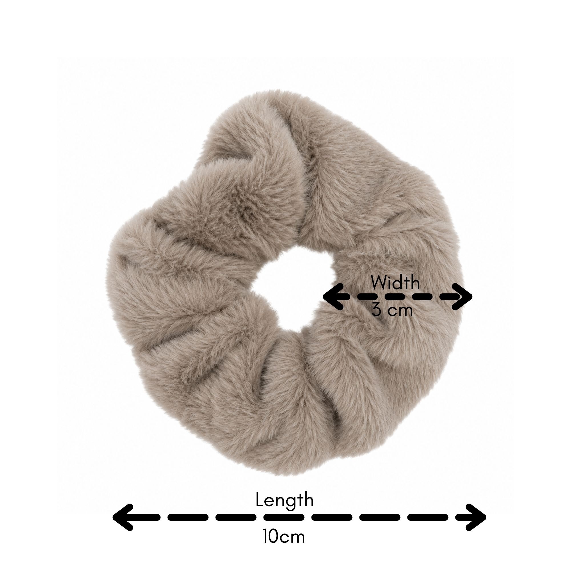 APN-0169 SOFT PLUSH PONYTAIL 10CM