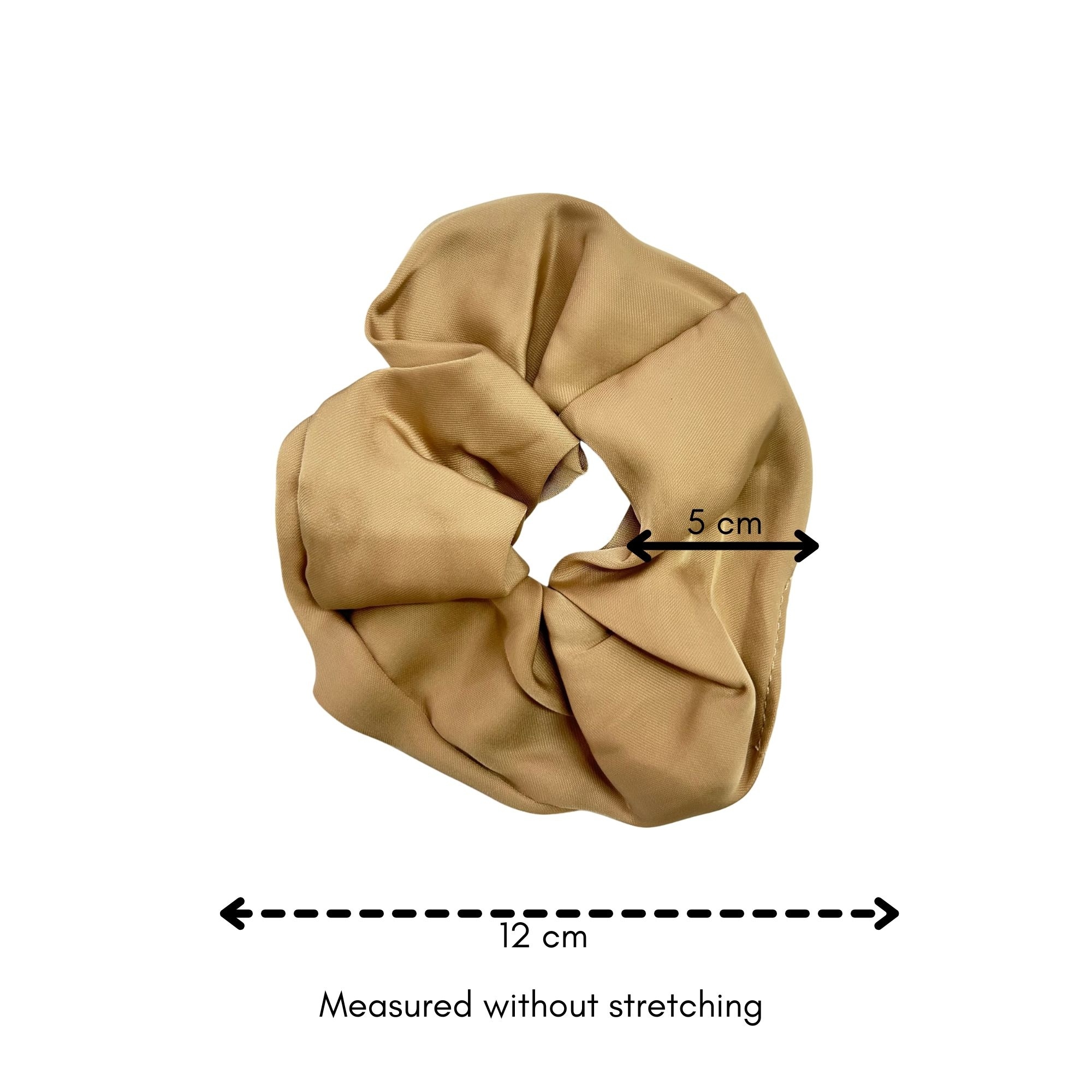 APN-0239 MINIMAL SATIN SCRUNCHIE 12CM