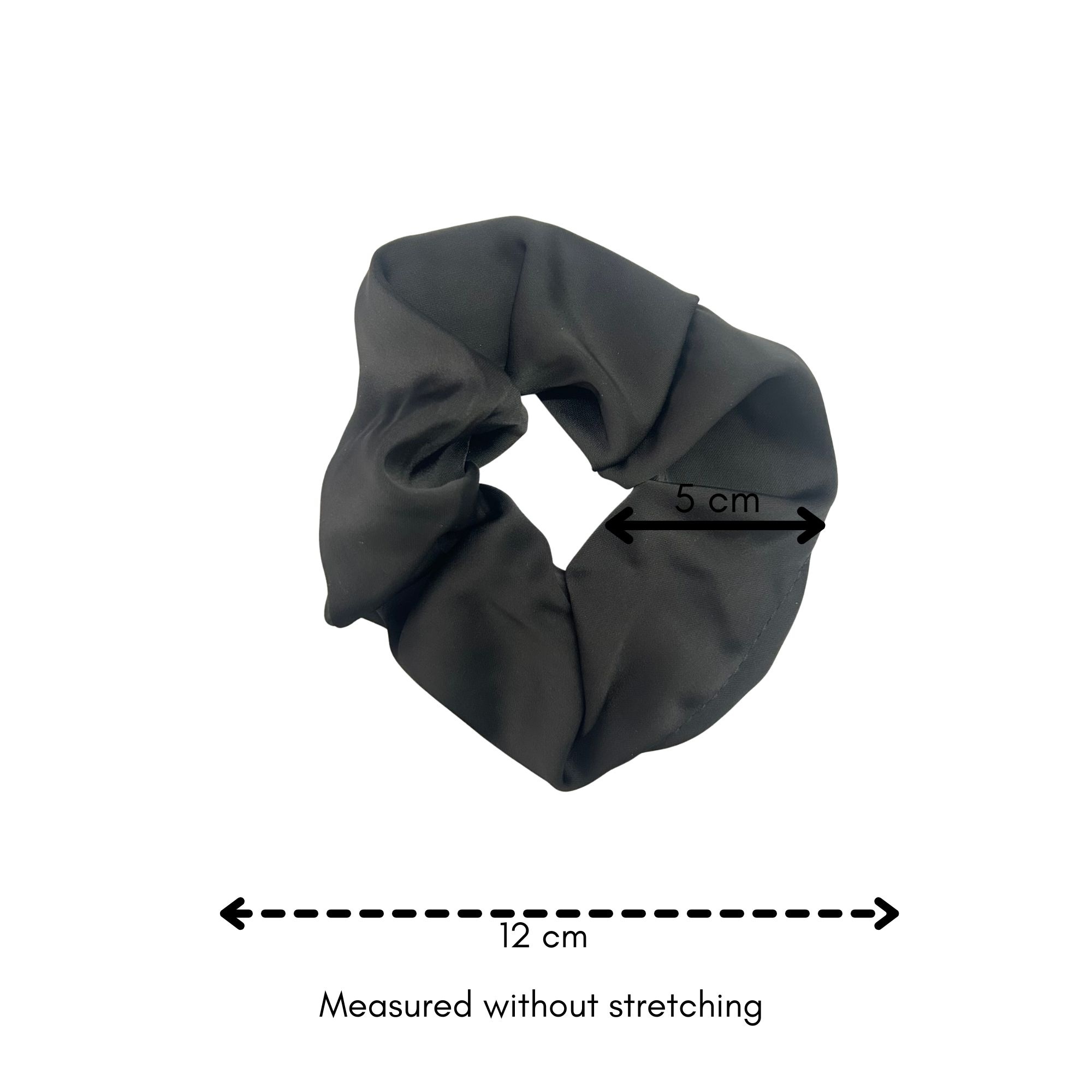 APN-0239 MINIMAL SATIN SCRUNCHIE 12CM