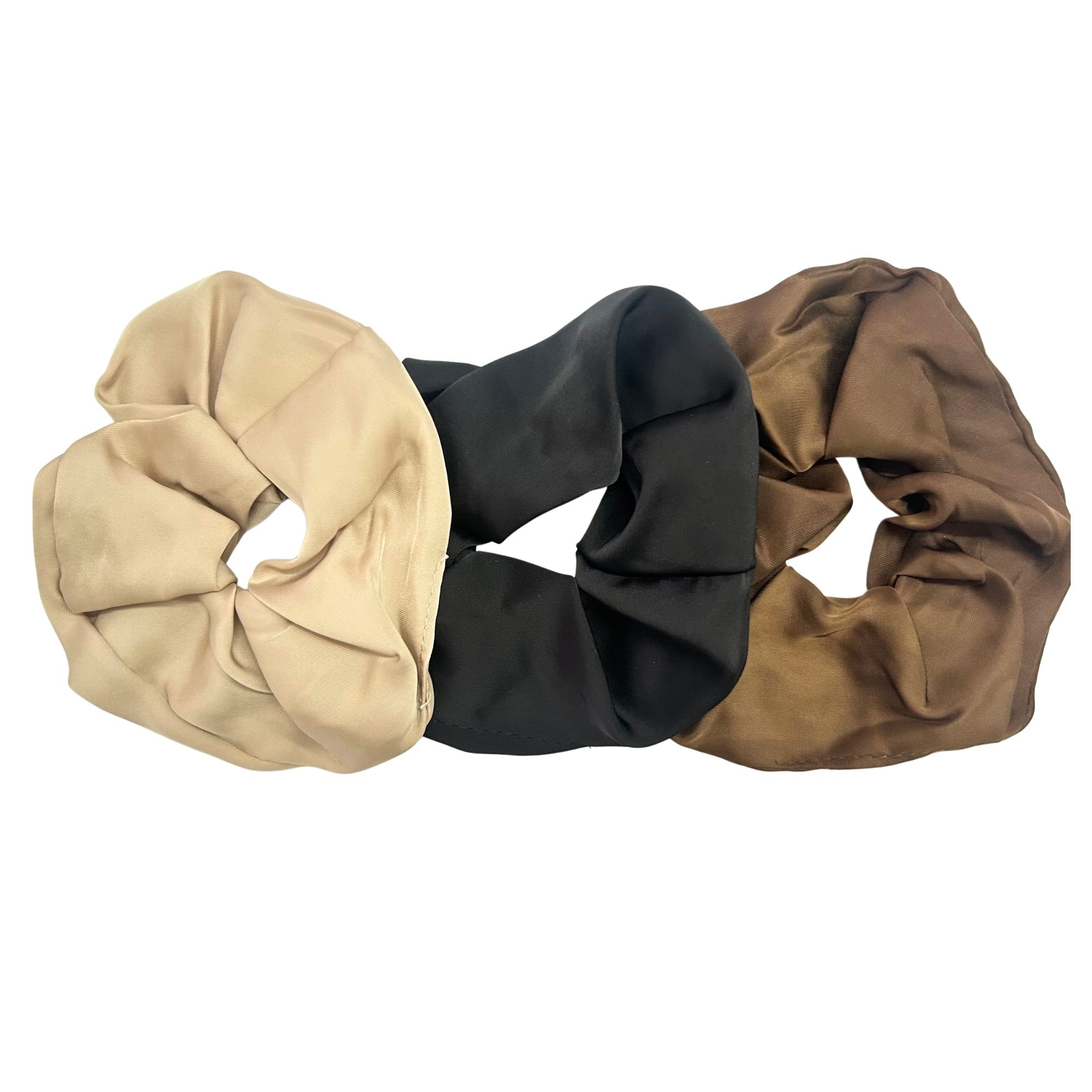 APN-0239 MINIMAL SATIN SCRUNCHIE 12CM