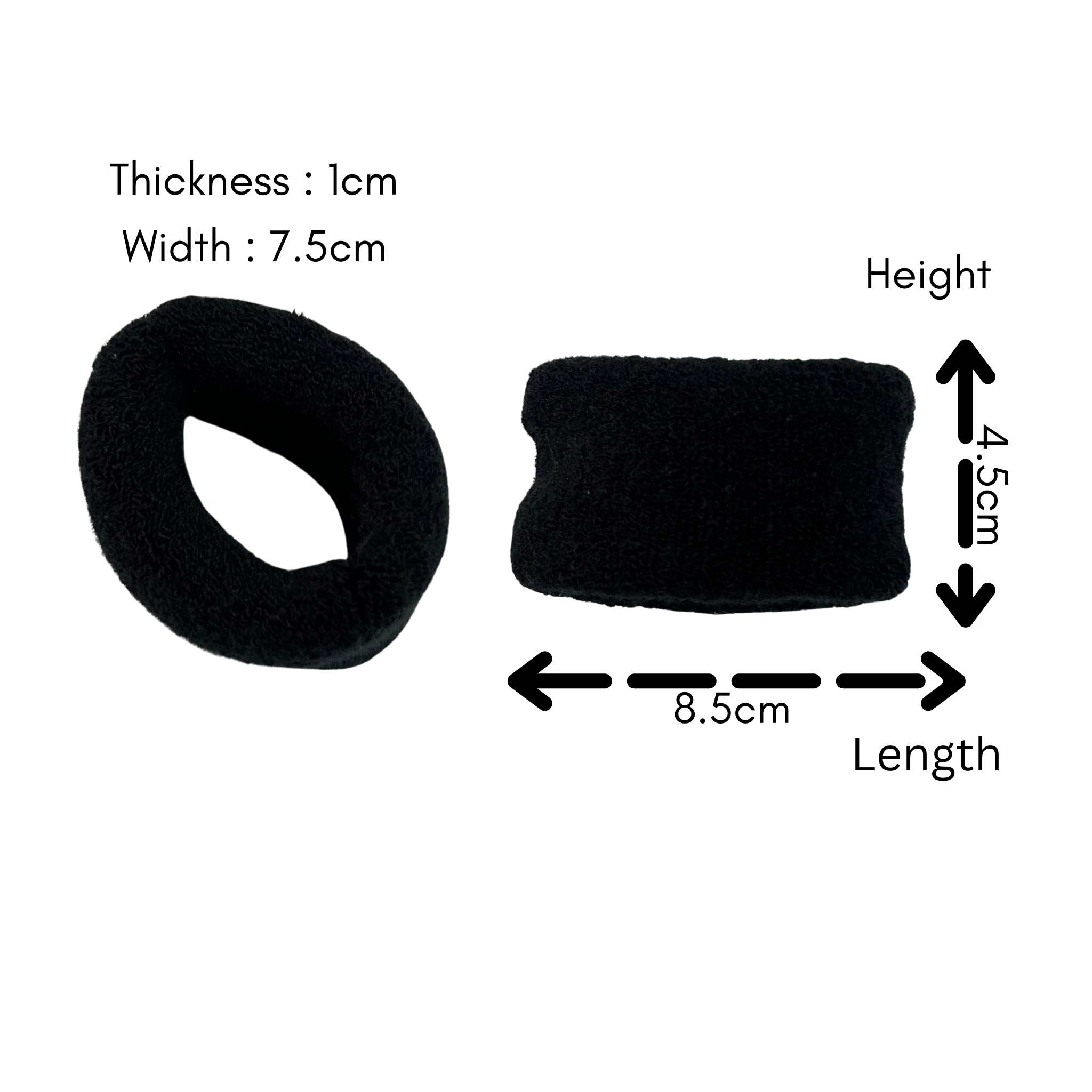#0019 BIG SOFT HAIR TIE