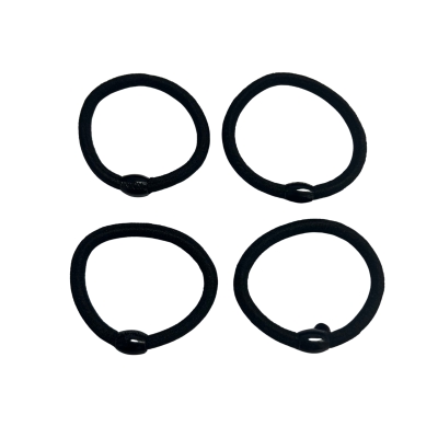 EVA & EVE - #0025 ELASTIC HAIR TIES 4PCS