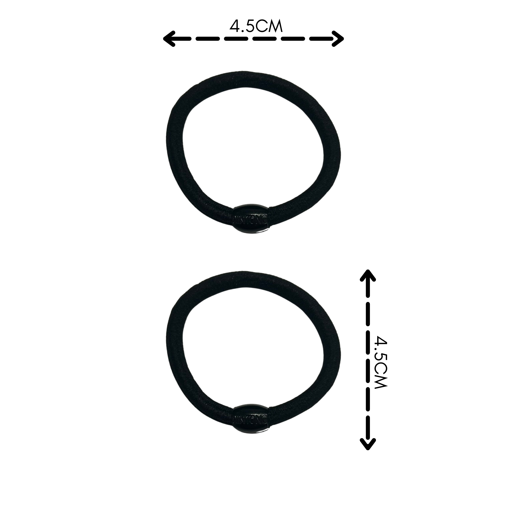 #0280 HAIR TIES 4.5CM 4PCS