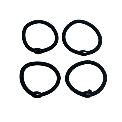 EVA & EVE - #0280 HAIR TIES 4.5CM 4PCS