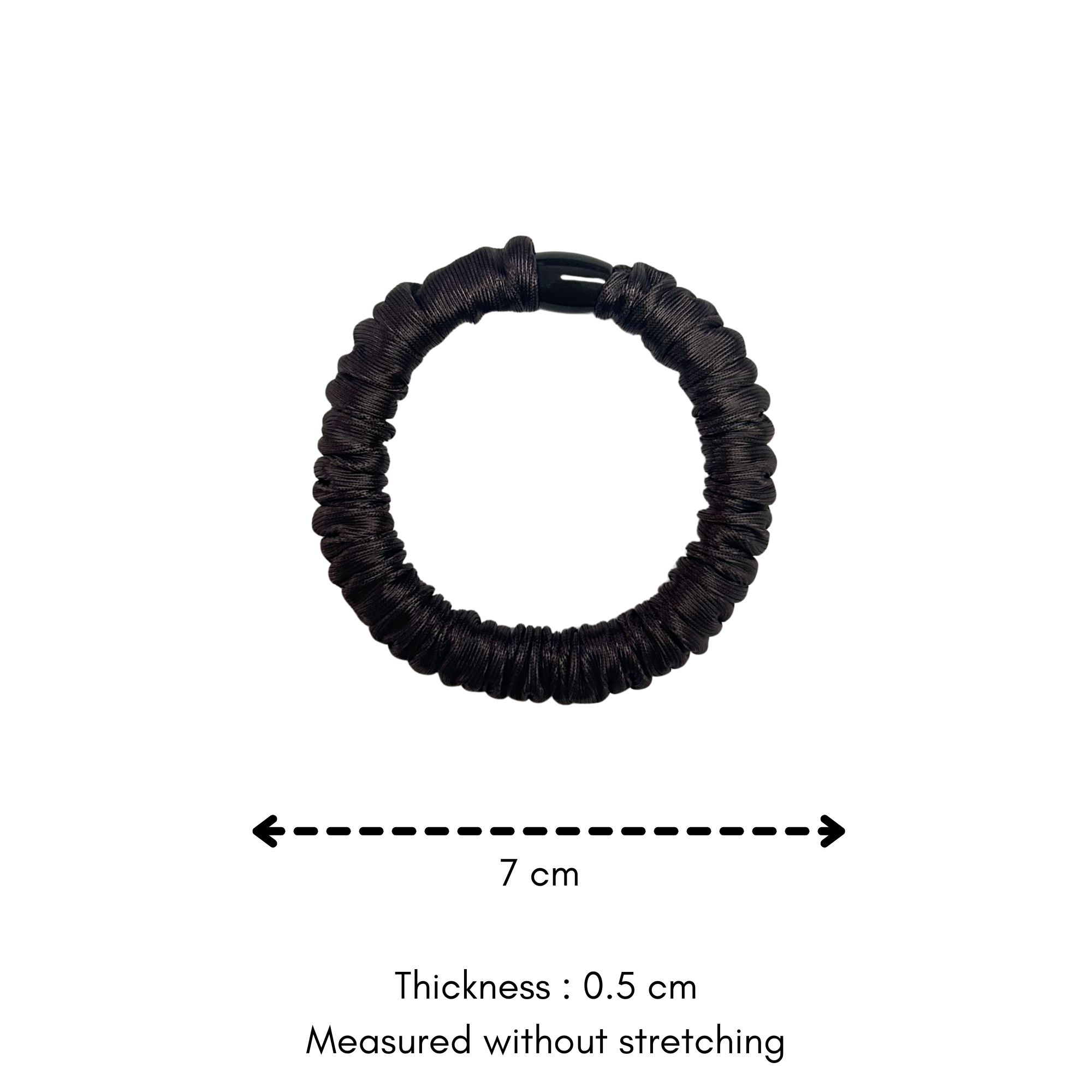 ARB-0291 SKINNY SILK HAIR TIE 2PCS image