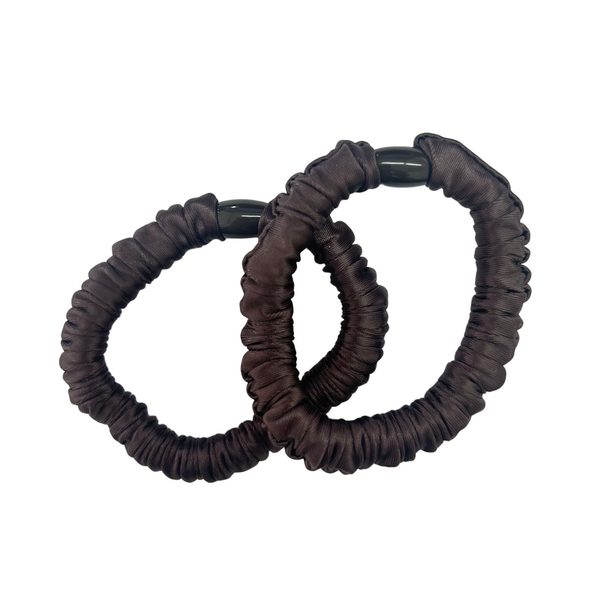 ARB-0291 SKINNY SILK HAIR TIE 2PCS image
