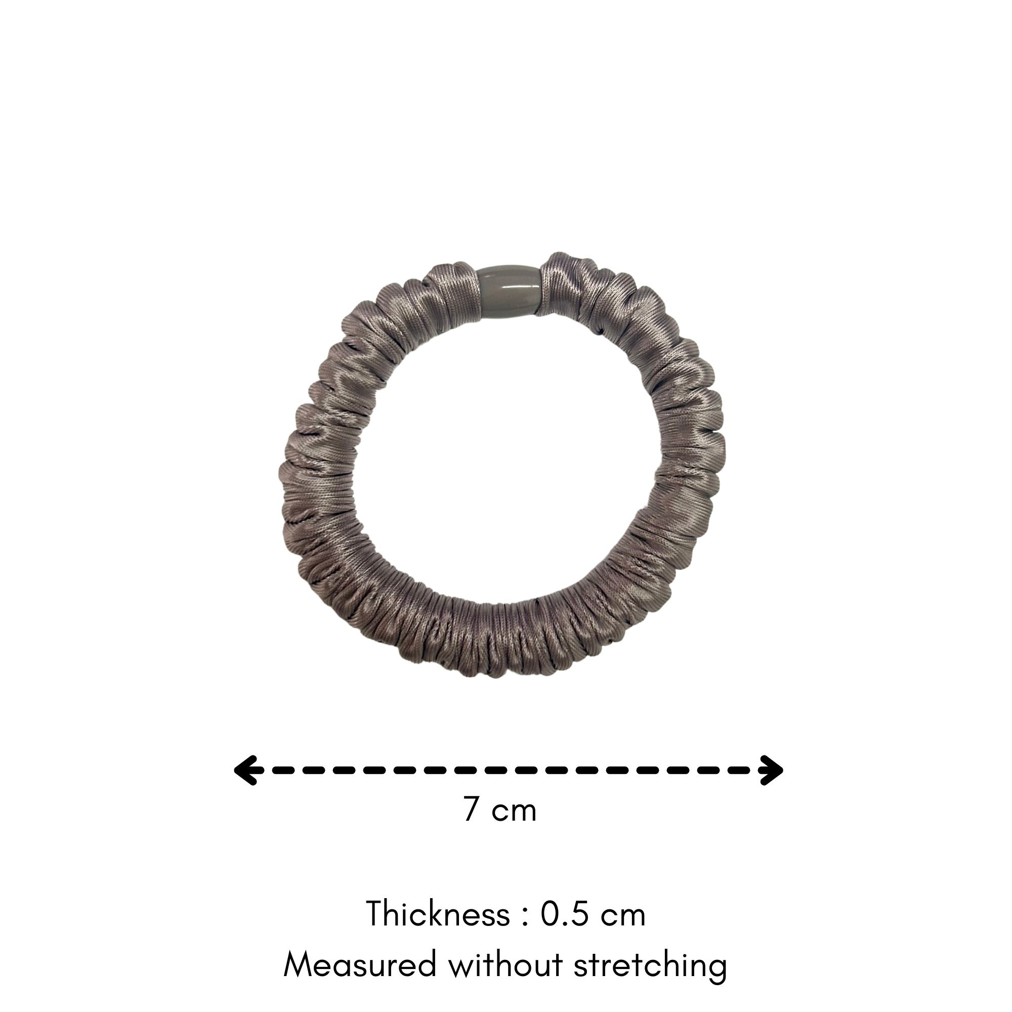 ARB-0291 SKINNY SILK HAIR TIE 2PCS