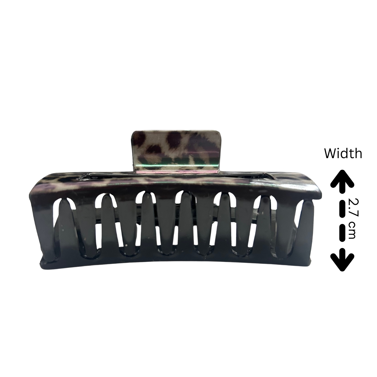AJC-0291 LEOPARD HAIR CLAW 8.5CM