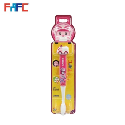 FAFC Robocar Poli Figurine Kids Toothbrush Age 3+ (1 Pc)