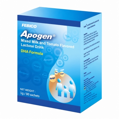 APOGEN, APOGEN® Mixed Lactose, Milk and Tomato Drink | Watsons Malaysia