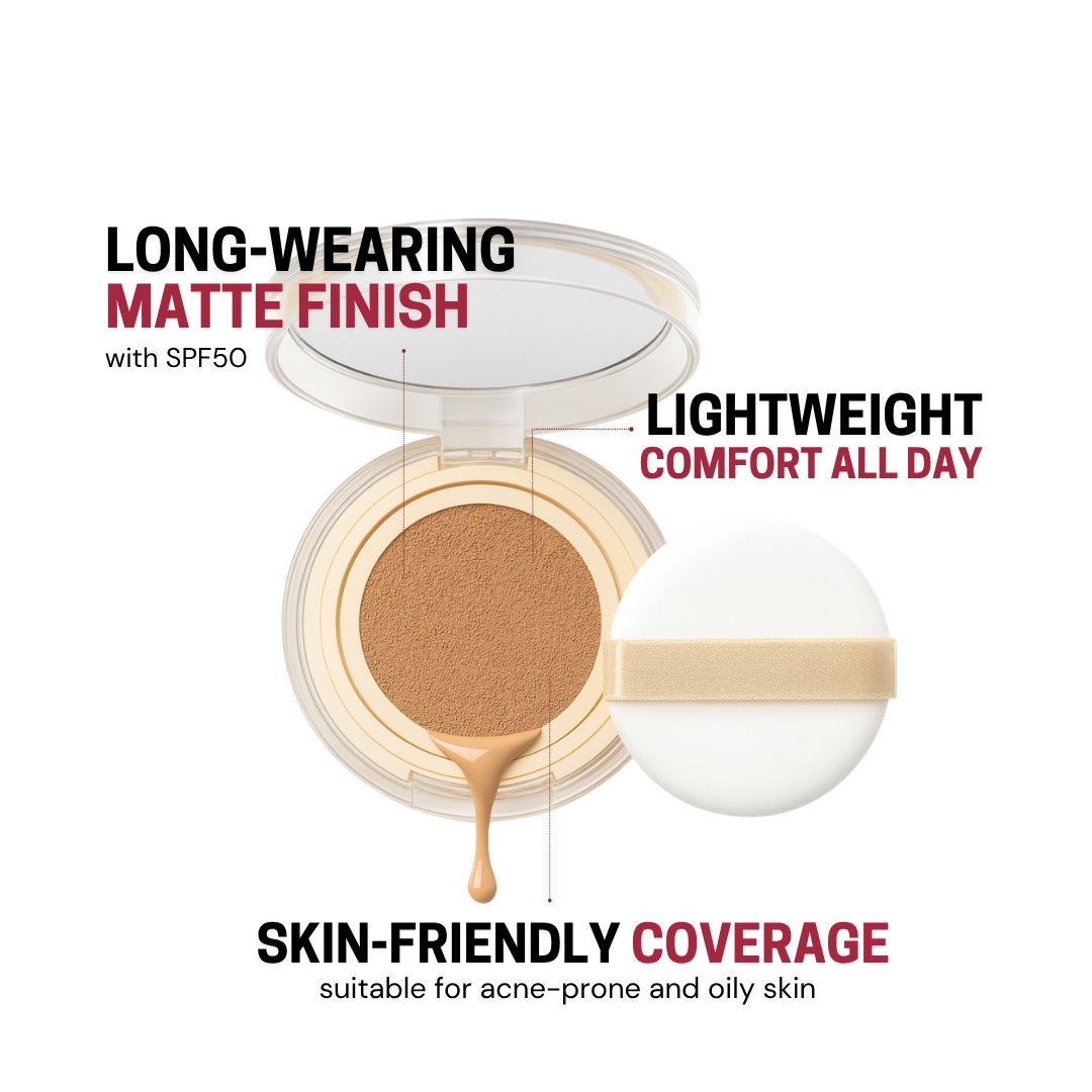 Smooth Day Ahead Perfect Filter BB Cushion 15g Kuning Langsat