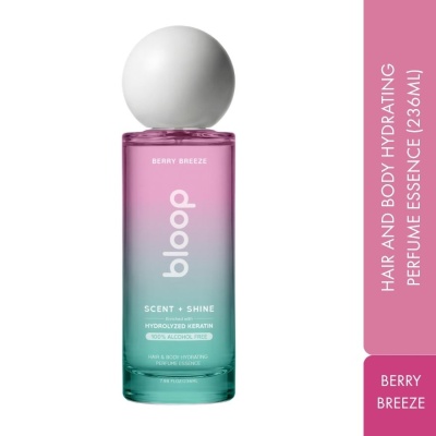 BLOOP - Bloop Scent & Shine Hair and Body Hydrating Perfume Essence Berry Breeze