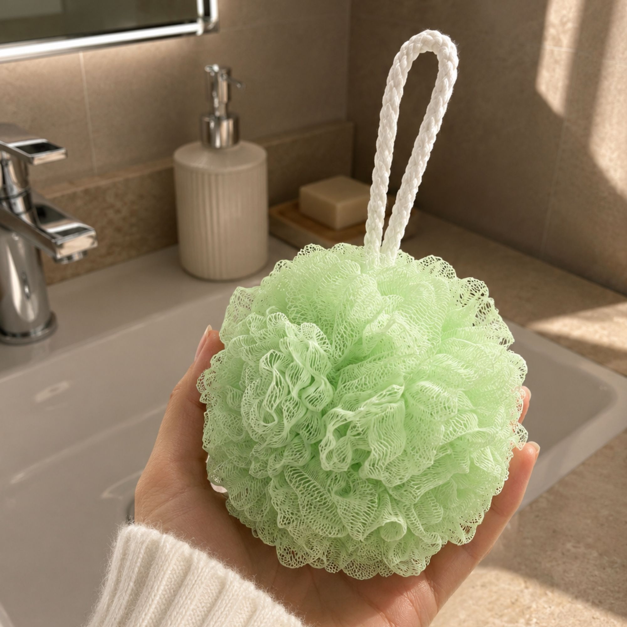BH 0263 BATH SHOWER LOOFAH image