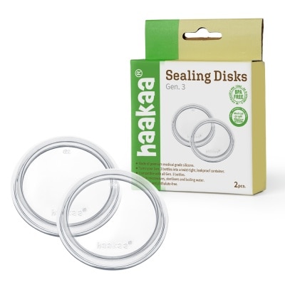 HAAKAA - HaaKaa Gen 3 Silicone Bottle Sealing Disks (2pcs)