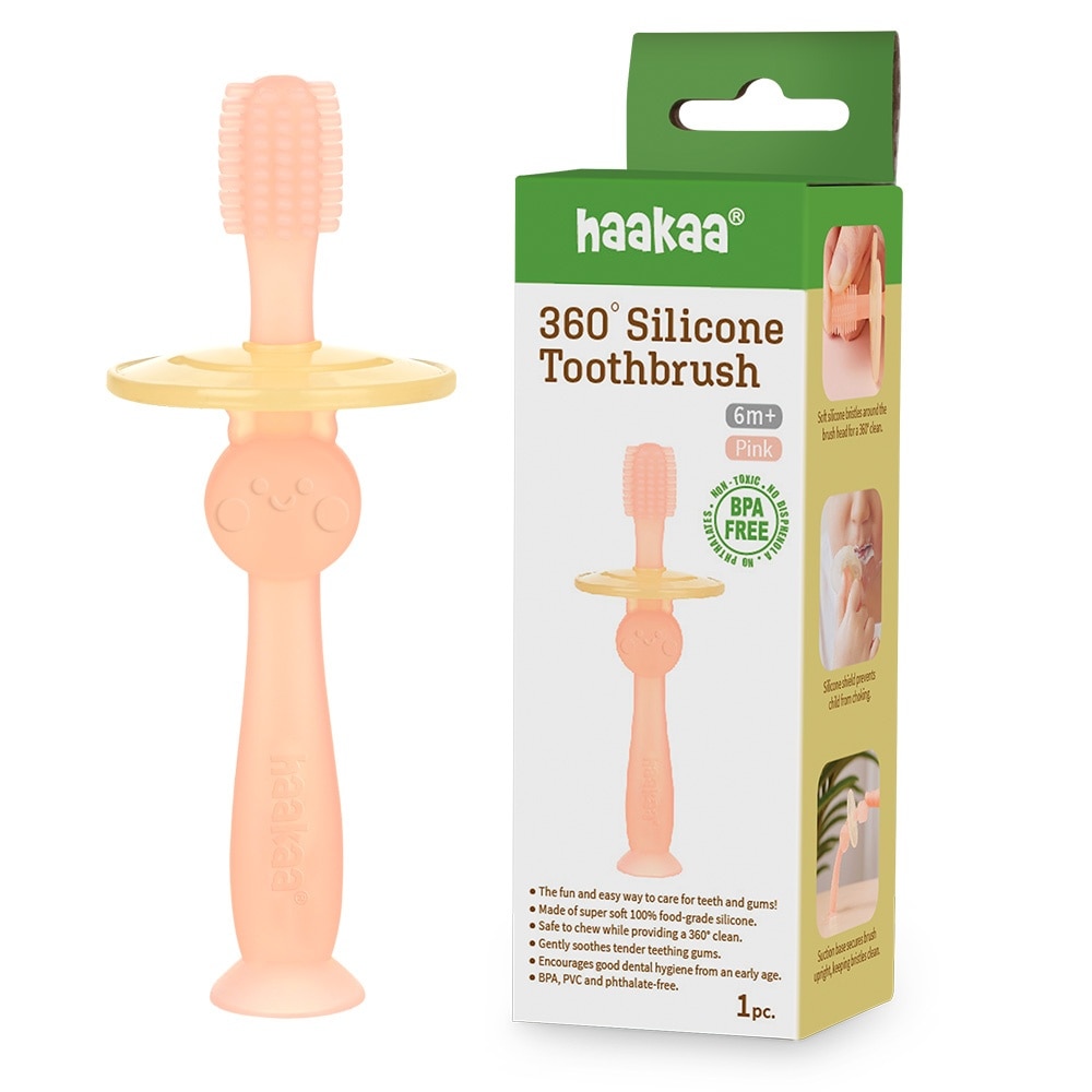 HAAKAA Haakaa 360° Silicone Toothbrush (6 months+)