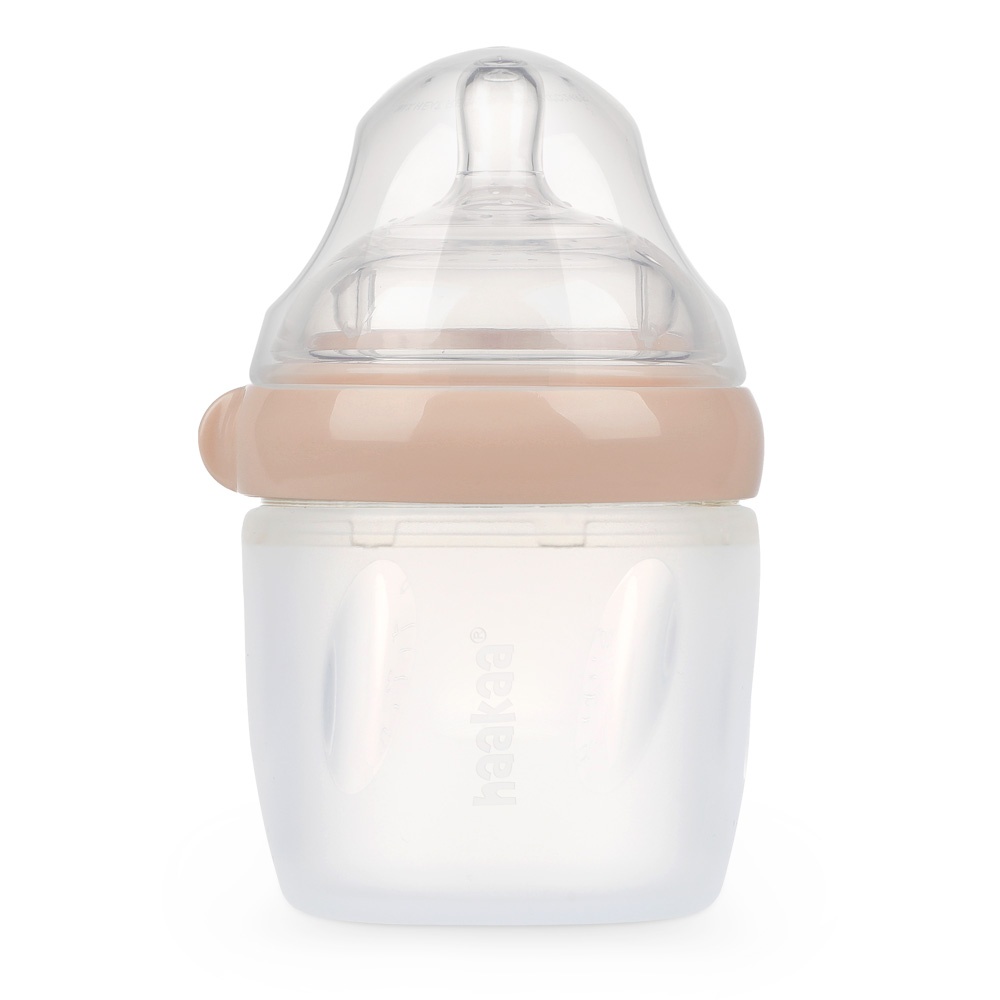 Haakaa GEN 3 Silicone Baby Bottle 160ML - Peach