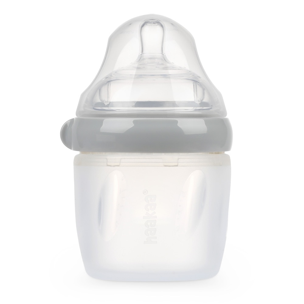 Haakaa GEN 3 Silicone Baby Bottle 160ML - Grey