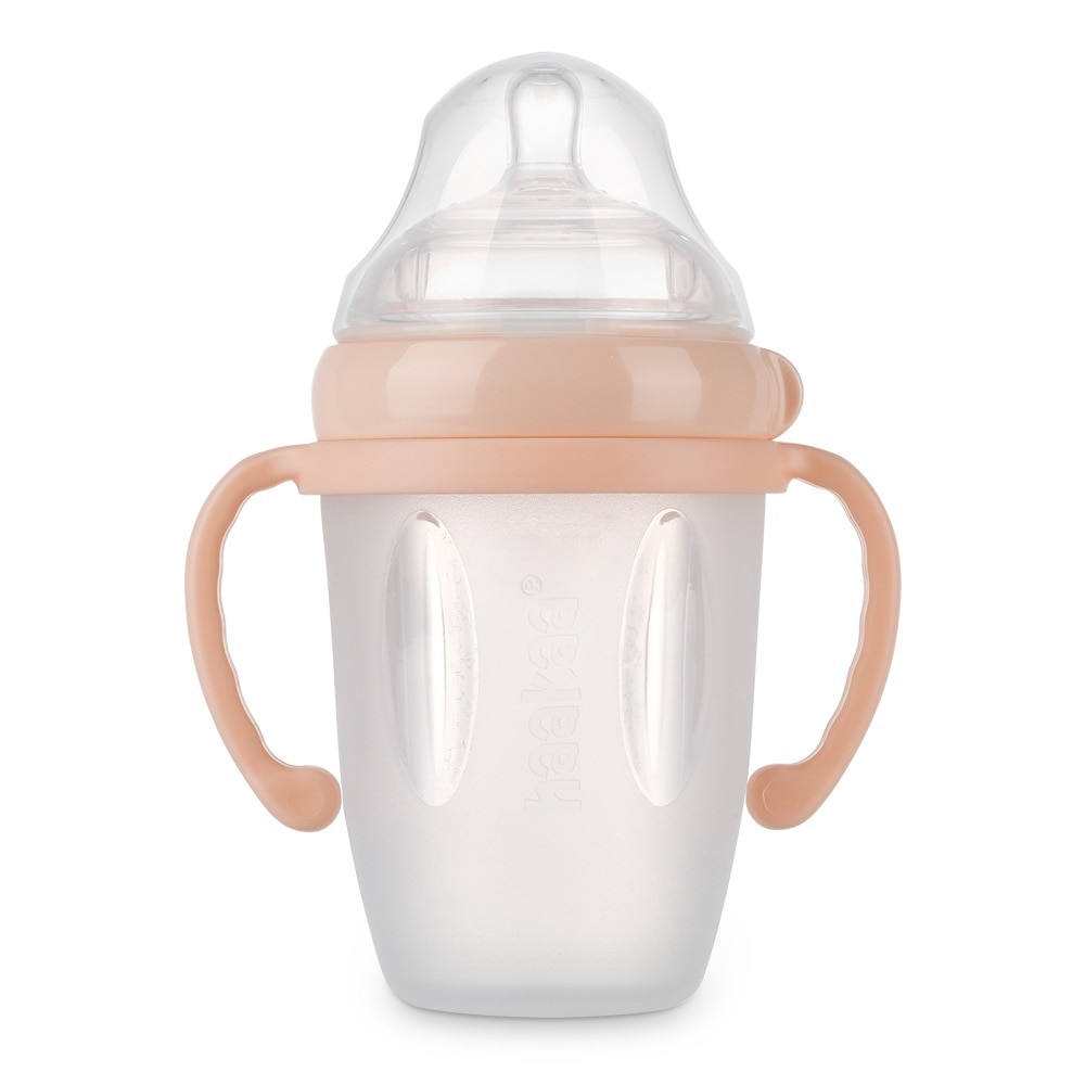 Haakaa GEN 3 Silicone Baby Bottle 250ML - Peach