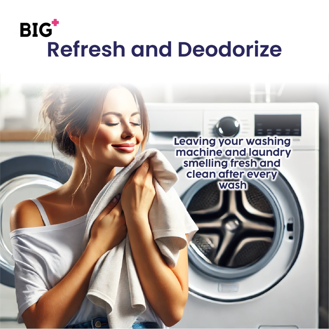 Active CleanMax Washer Cleaner (3x125g) Powered by Active Oxygen Technology