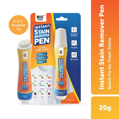 BIG+- - Instant Stain Remover Pen (20g) Portable Fabric Spot Cleaner