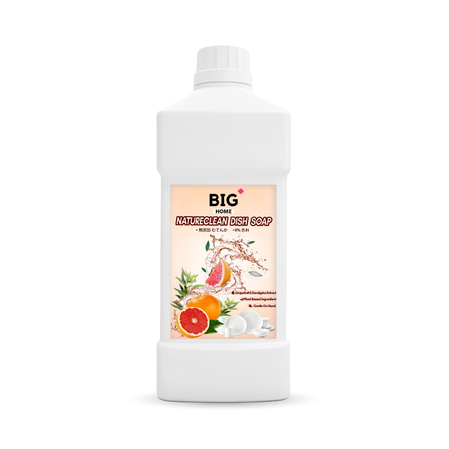 NatureClean Dish Soap (1000ml) with Plant-Derived Formula