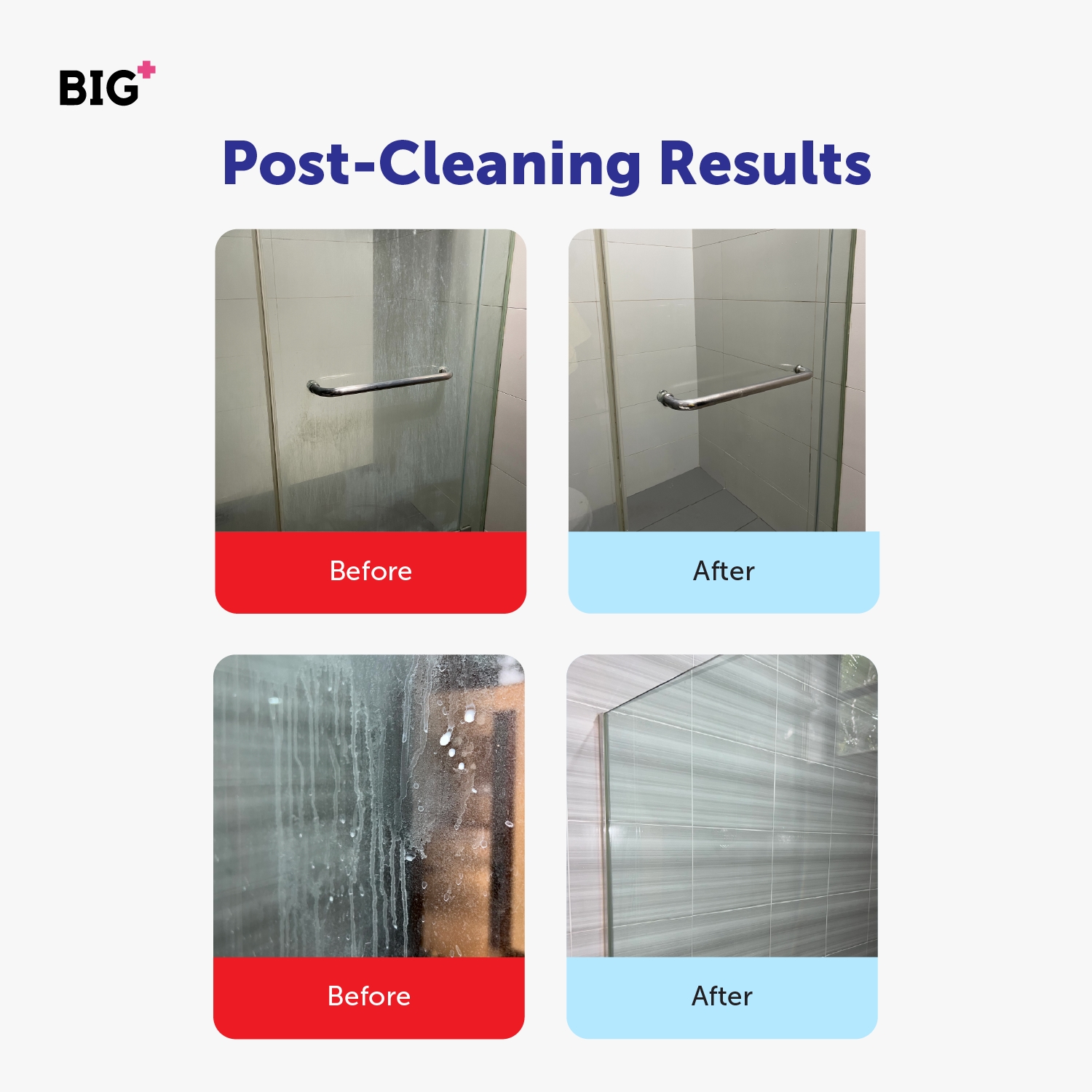 BIG+ Scale Away Glass Watermark Remover (250ml) Water Stains & Limescale Cleaner