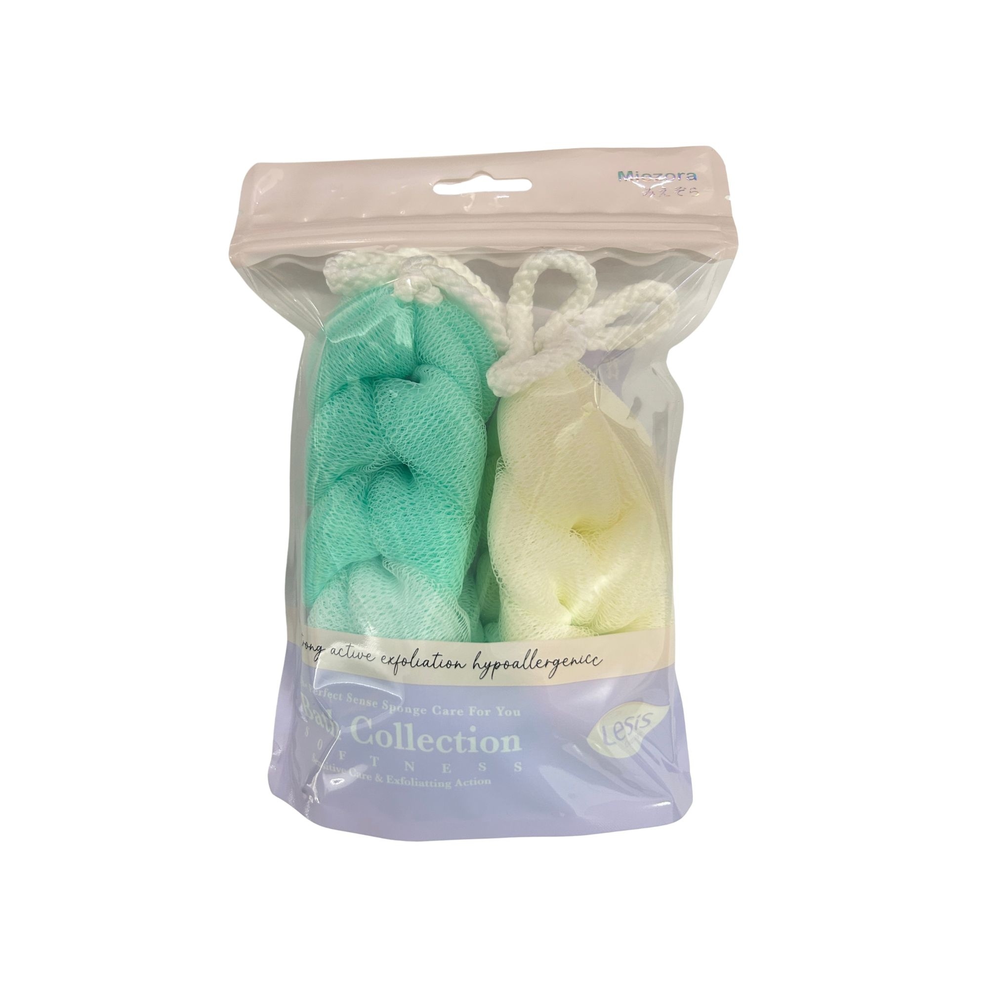 BH-0020 BRAIDED BATH MESH SPONGE