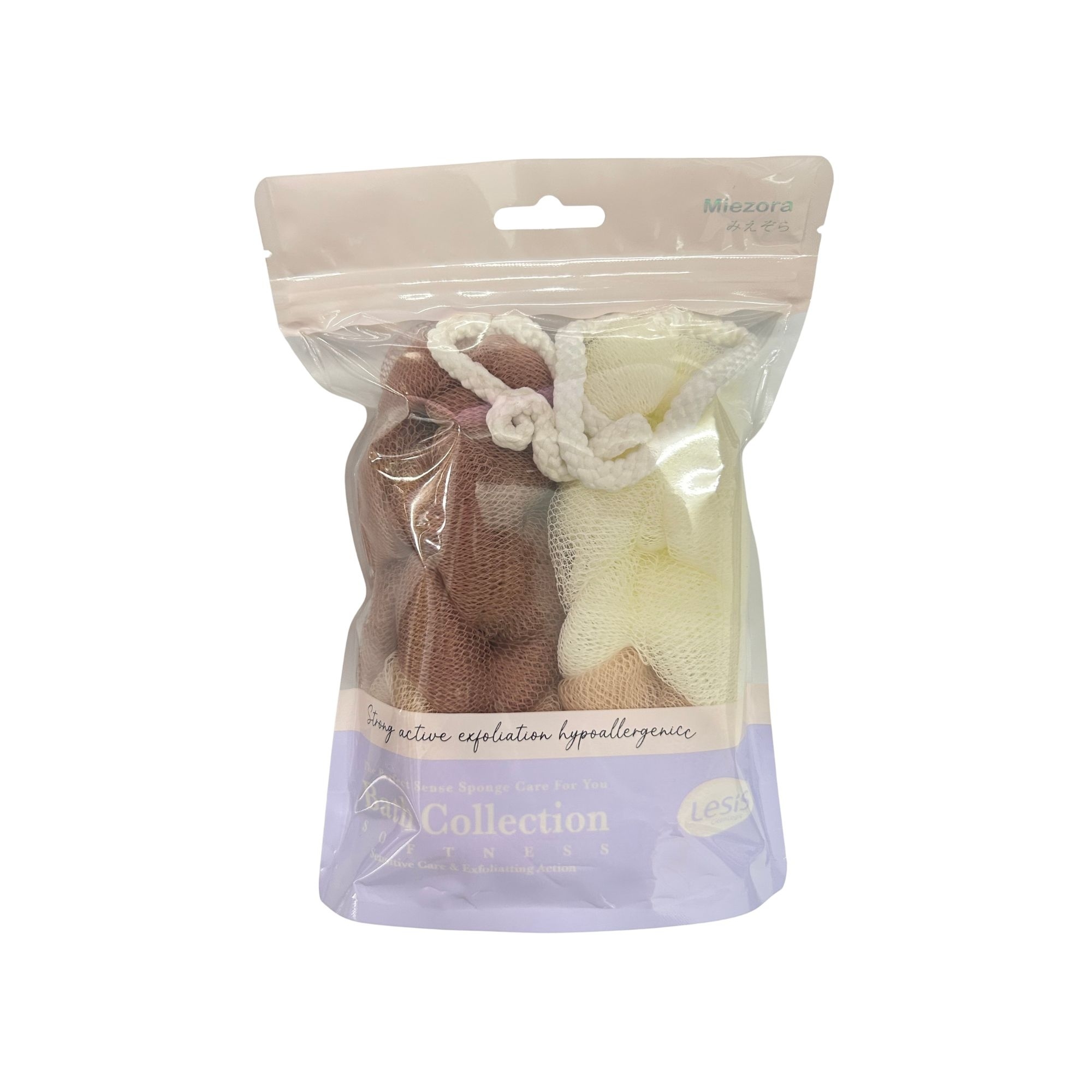 BH-0020 BRAIDED BATH MESH SPONGE