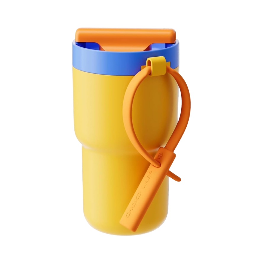 Chako Lab Rotation Cup (Ceramic) - Yellow Blue