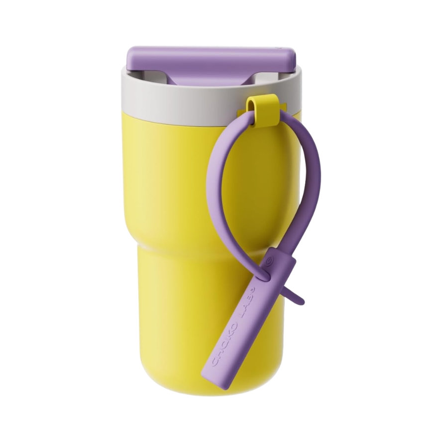 Chako Lab Rotation Cup (Ceramic) - Yellow Purple image