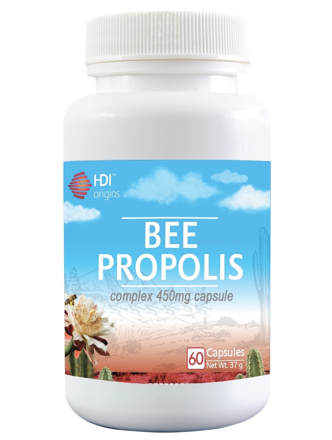 HDI Origins™ Bee Propolis Chewable - Supports Immune Health Body Natural Recovery - Imuniti - 60 Tab
