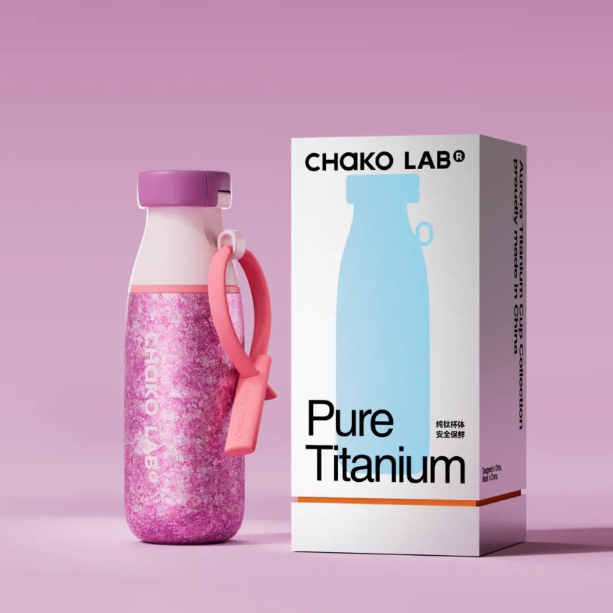 Chako Lab Milk Pod (Titanium Frosty Edition) - Bright Pink