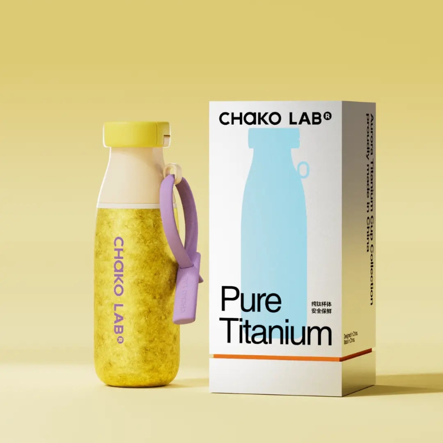 Chako Lab Milk Pod (Titanium Frosty Edition) - Golden Yellow