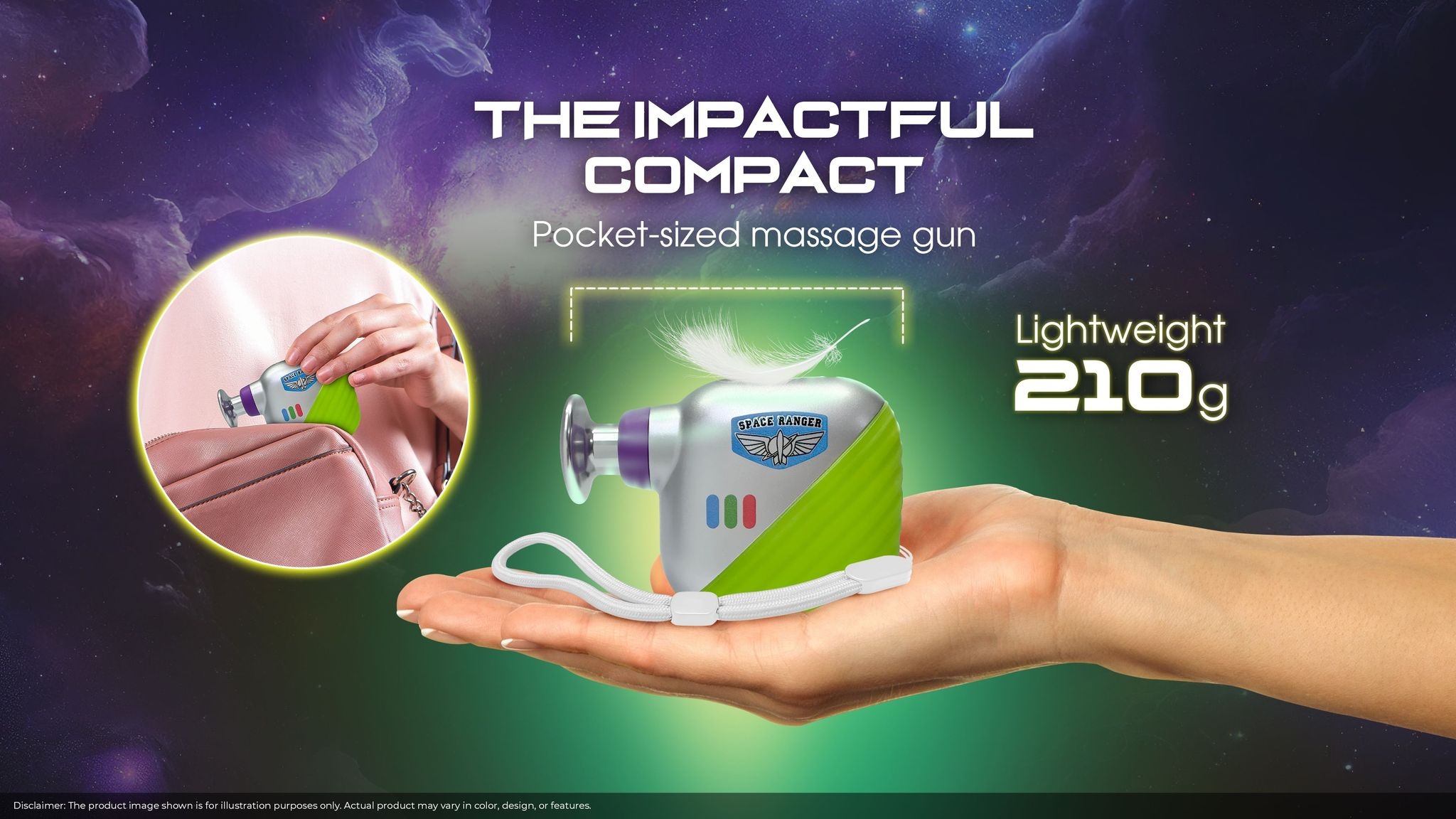 GINTELL BUZZ MINI MASSAGE GUN image