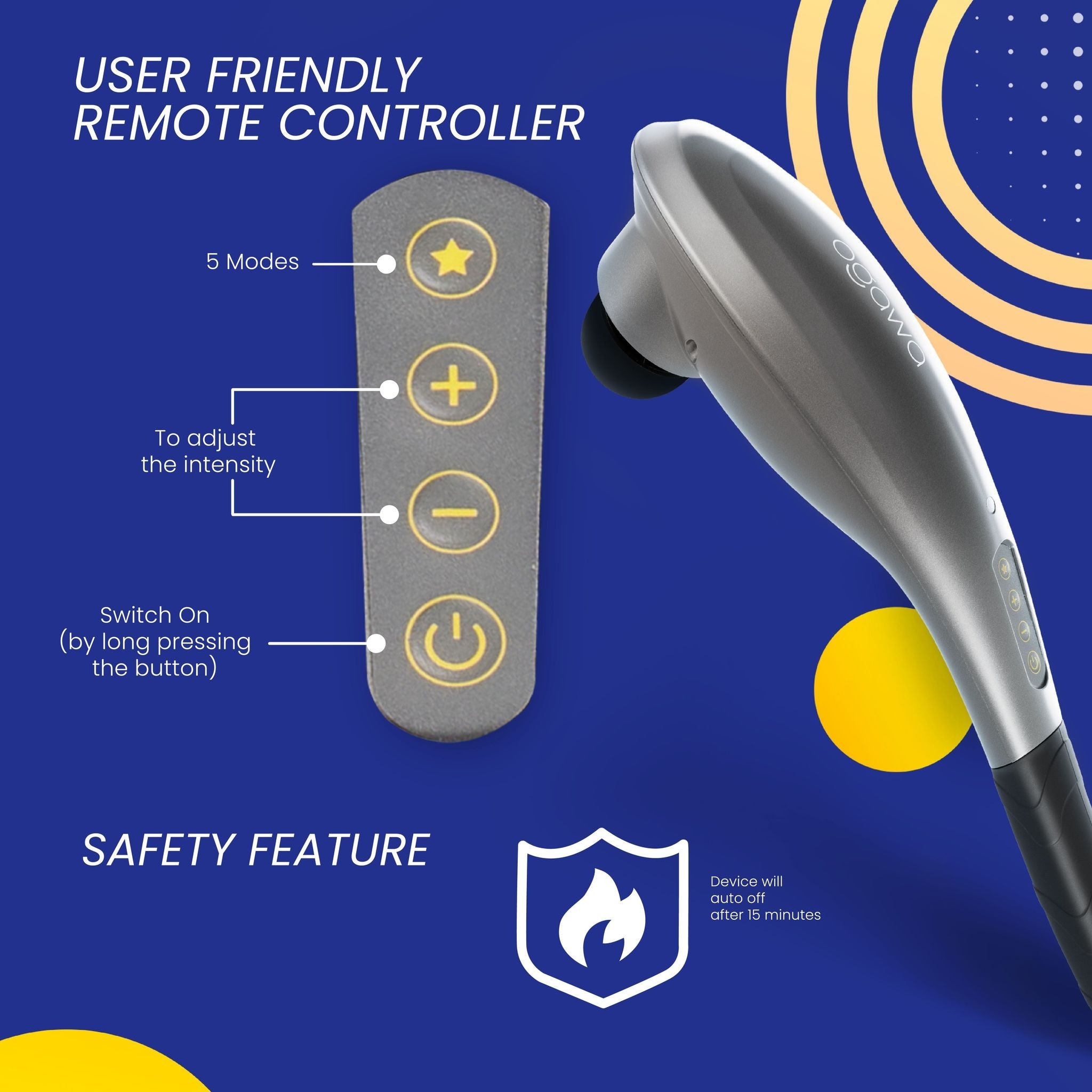 Ogawa by Ogawa Buzzy Percussion Handheld Massager