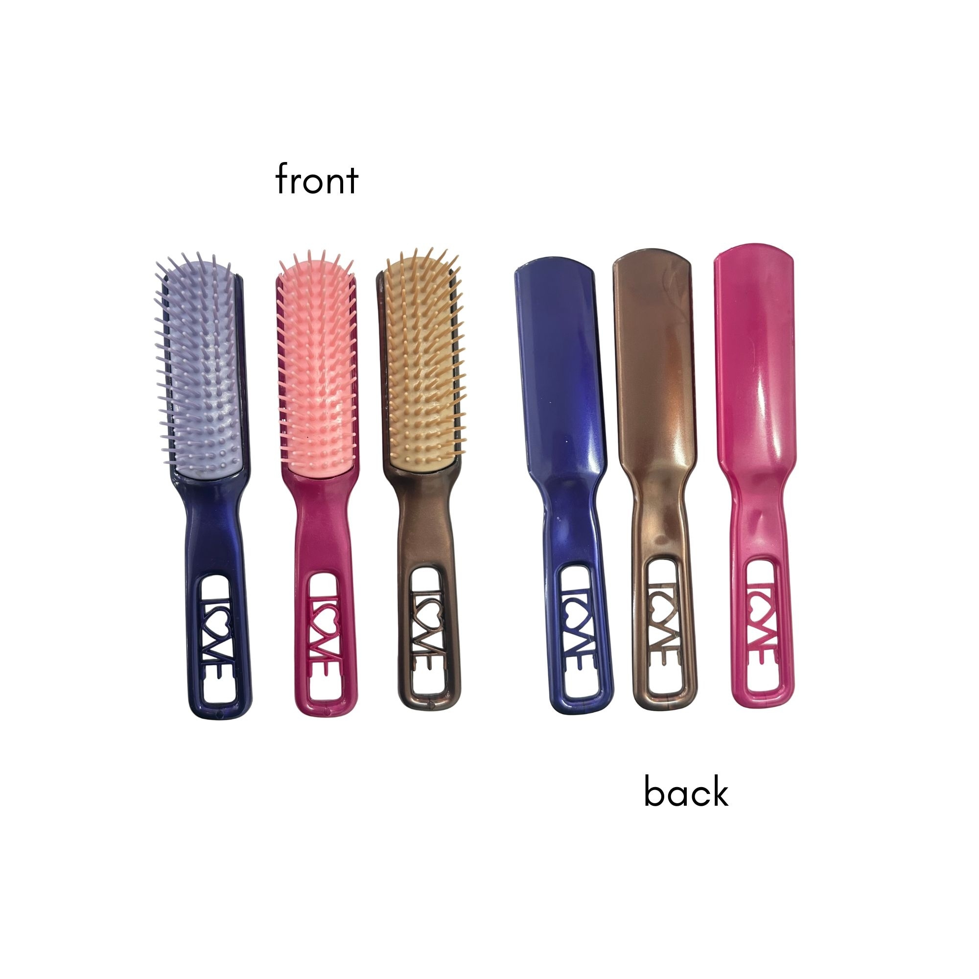 CB 0301 LOVE COMB HAIR BRUSH image