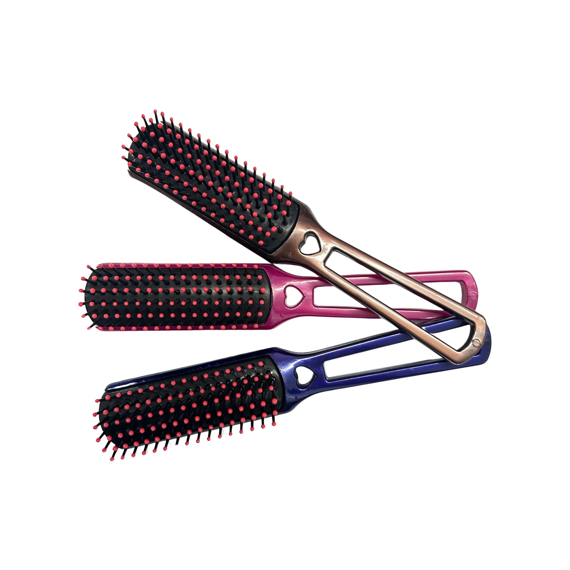 CB 0301A MINI LOVE HANDLE COMB HAIR BRUSH image