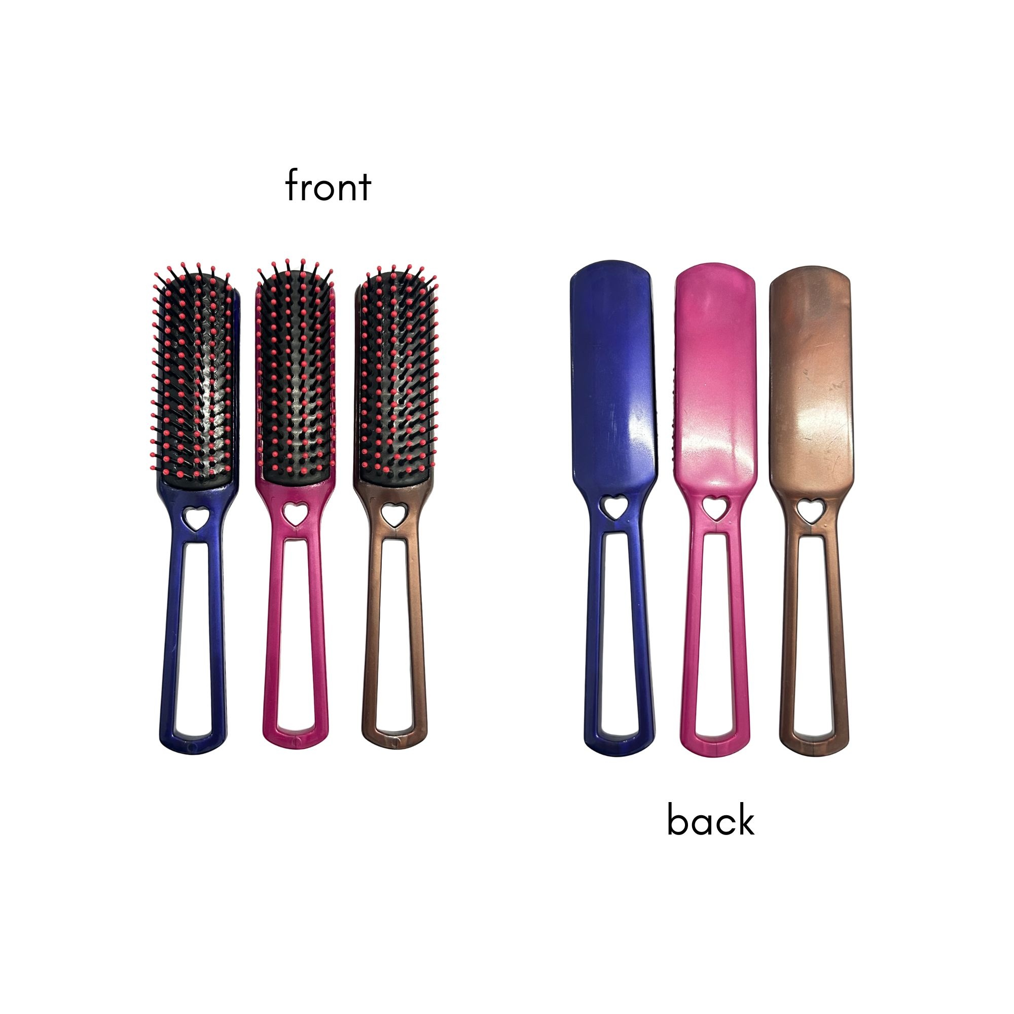 CB 0301A MINI LOVE HANDLE COMB HAIR BRUSH image