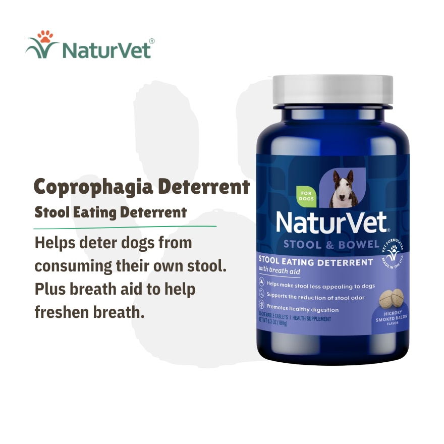 Coprophagia Stool Eating Deterrent Chewable Tablets 60s