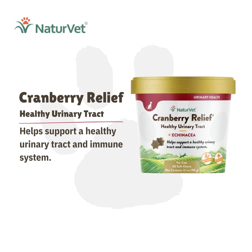 Cranberry Relief Cat Soft Chews 60s