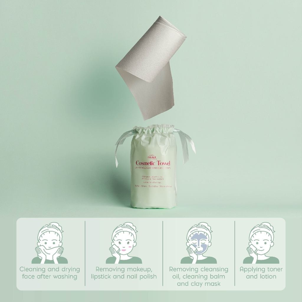 LilyBell Cosmetic Towel 80 pcs