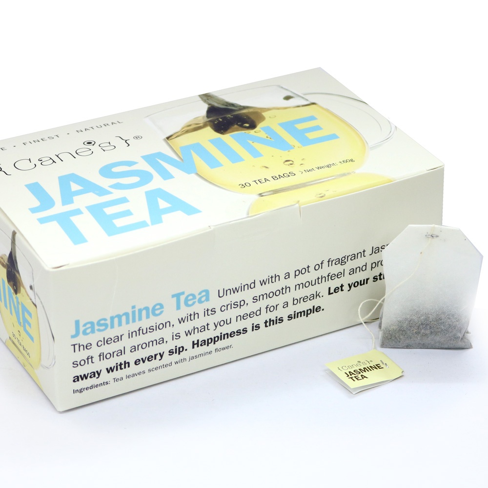 Purple Cane 4 X Cane’s Jasmine Tea (30 Teabags) Free Yellow XL Vacuum Mug