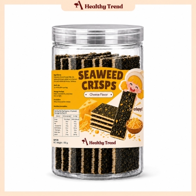 A HEALTHY TREND - Seaweed Crisps with Cheese Flavor (150g) image