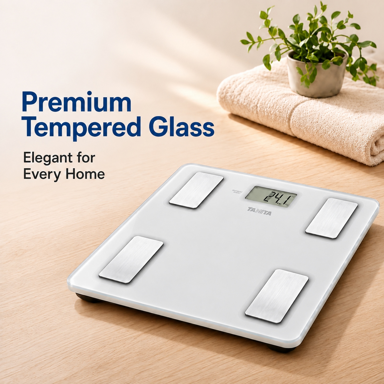 Tanita UM 040 Tempered Glass Body Fat Monitor image