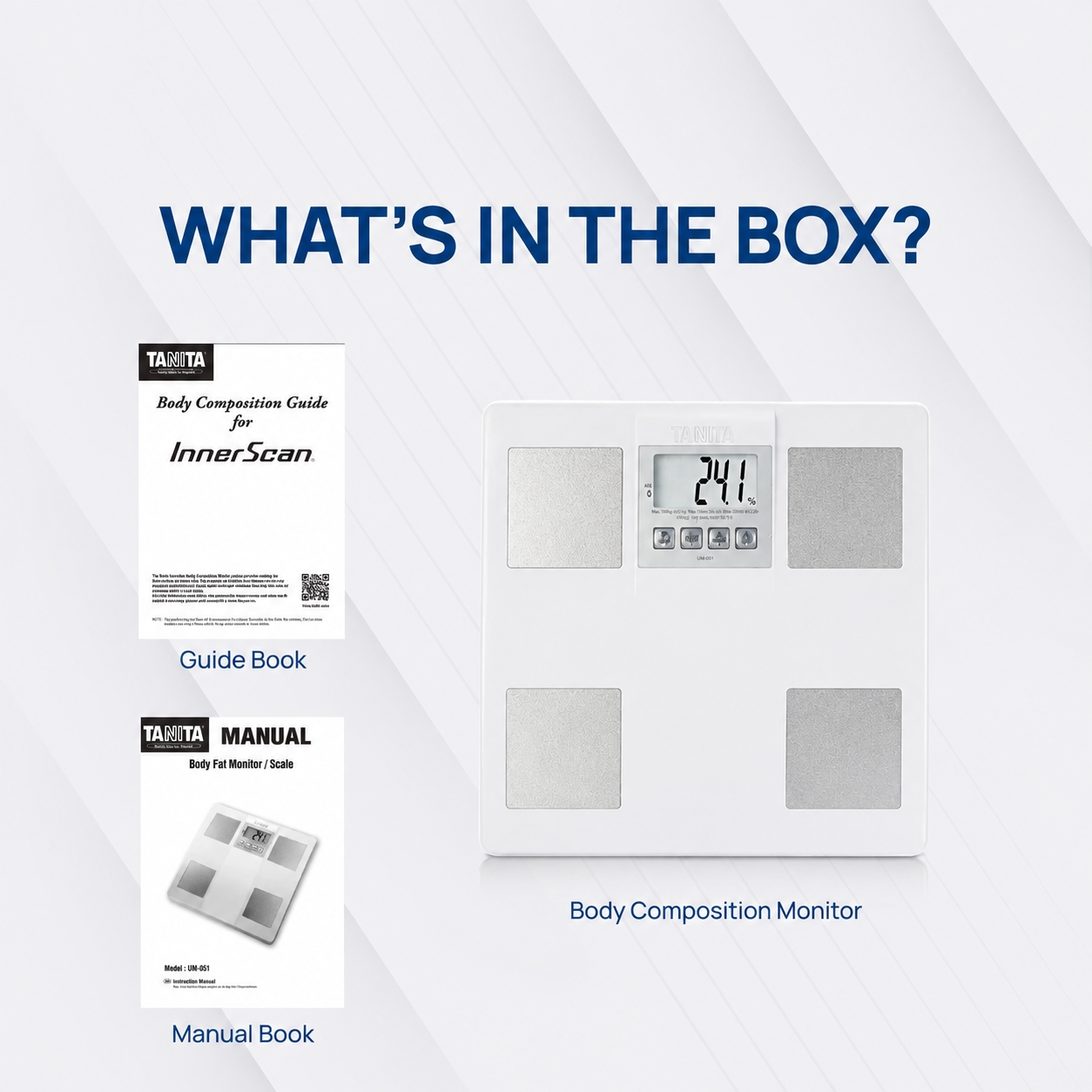 Tanita UM 051 Body Fat Monitor with Simple Design image