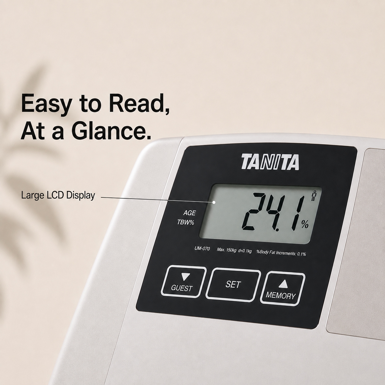 Tanita UM 070 Plastic Body Fat Monitor image