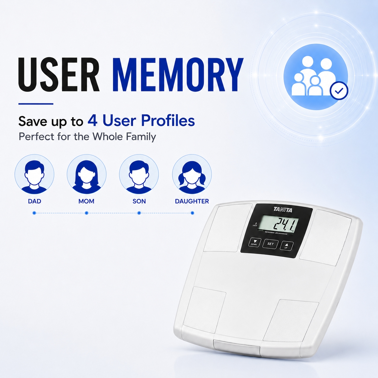 Tanita UM 070 Plastic Body Fat Monitor image