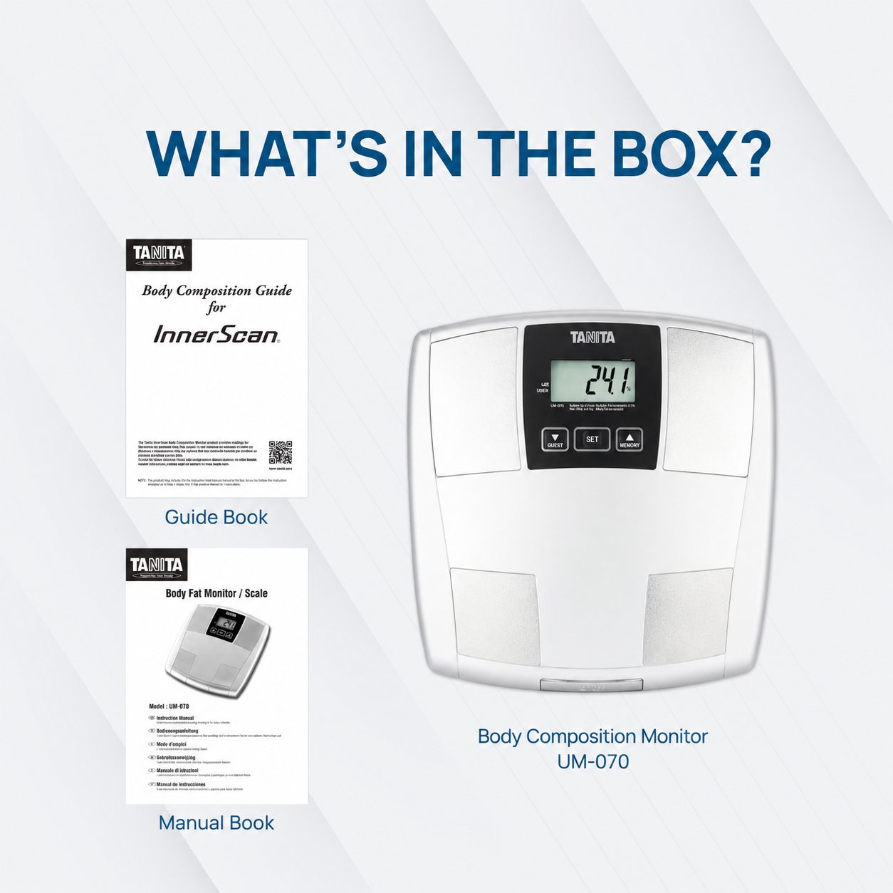 Tanita UM 070 Plastic Body Fat Monitor image