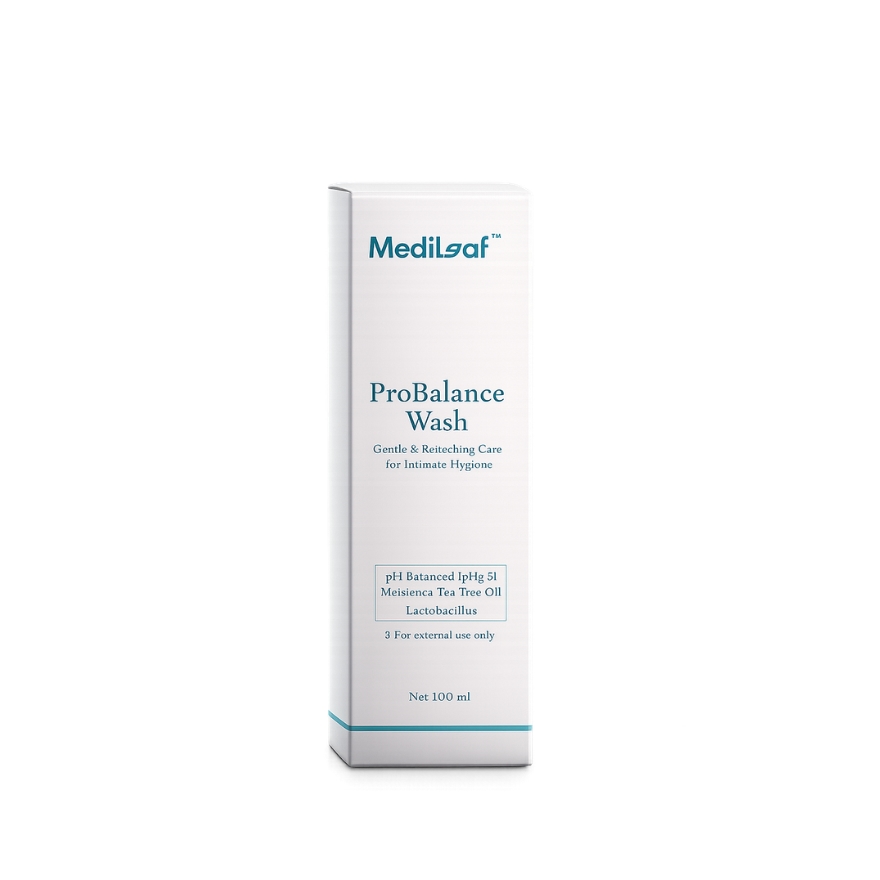 MediLeaf ProBalance Wash 100ml Gentle & Refreshing Intimate Hygiene